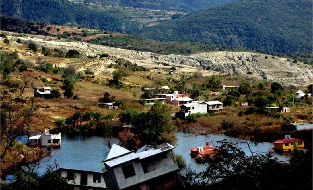 Las fotos del pueblo que desapareci inundado tras 4 a os de