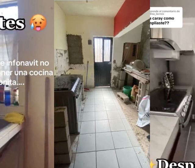 VIDEO Increíble, transforma su casa Infonavit en un lujoso hogar y se hace viral