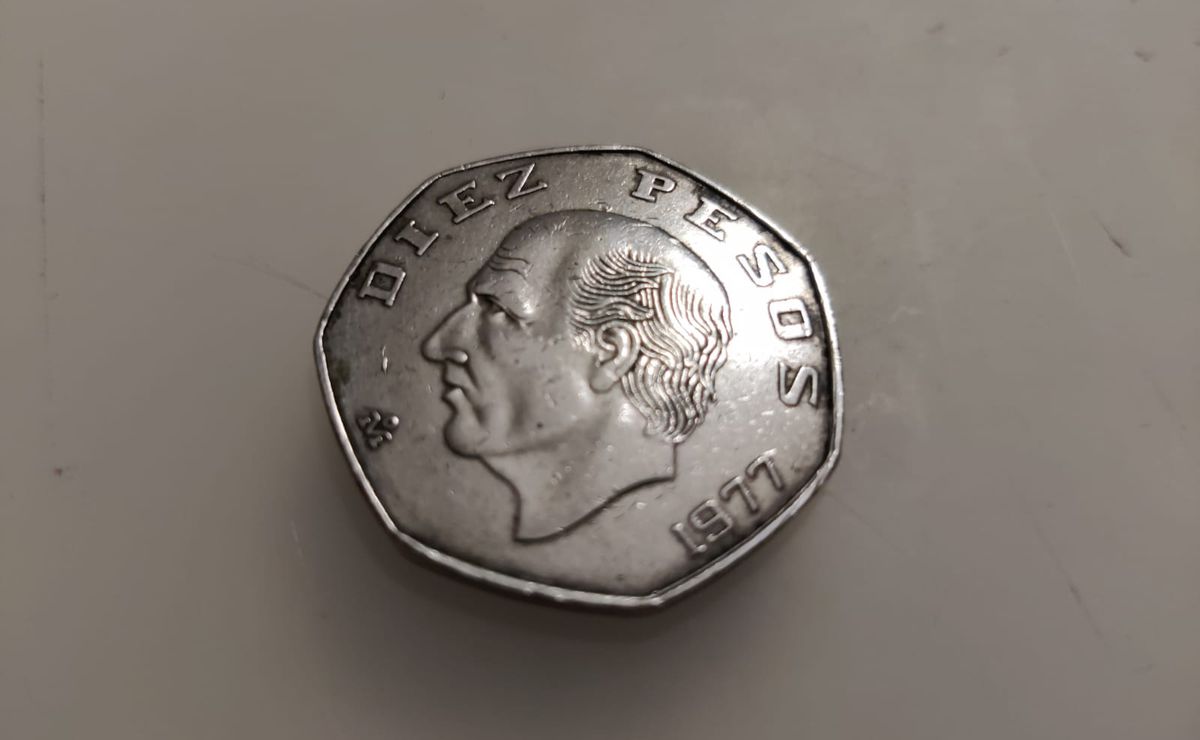 Cu l es la moneda heptagonal de 10 pesos que puede valer hasta 5