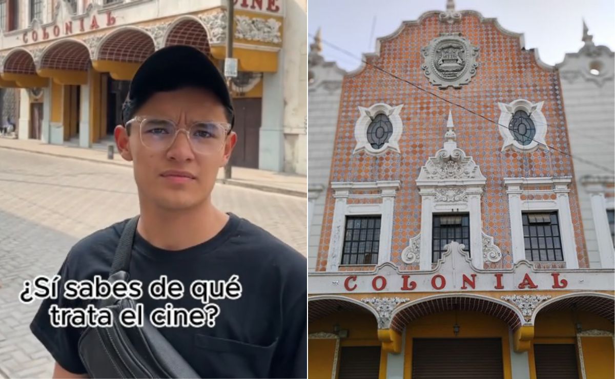 VIDEO. Joven entra al Cine Colonial de Puebla a ver película clásica pero  descubre que son xxx | El Universal Puebla